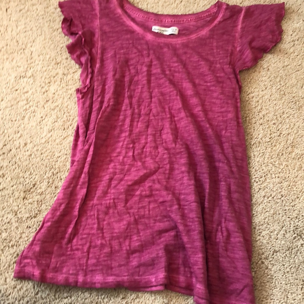 Maroon tank top